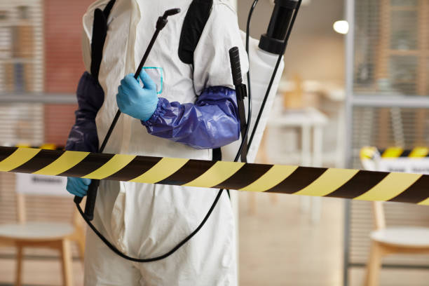 Professional Blood Cleanup technician working in Venus, TX
